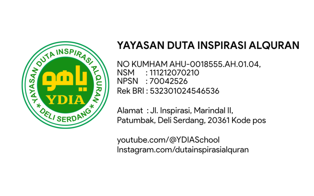 Kata Sambutan Pembina YDIA 1. cover